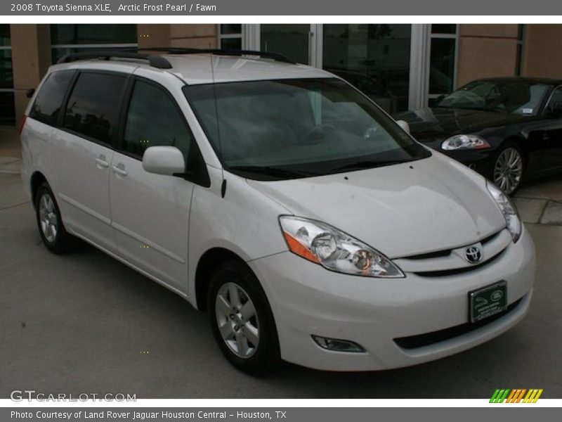 Arctic Frost Pearl / Fawn 2008 Toyota Sienna XLE