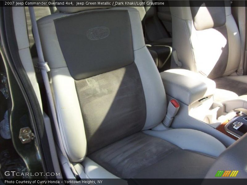 Jeep Green Metallic / Dark Khaki/Light Graystone 2007 Jeep Commander Overland 4x4