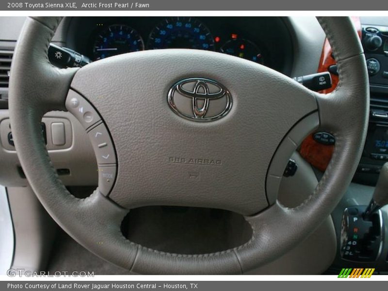 Arctic Frost Pearl / Fawn 2008 Toyota Sienna XLE