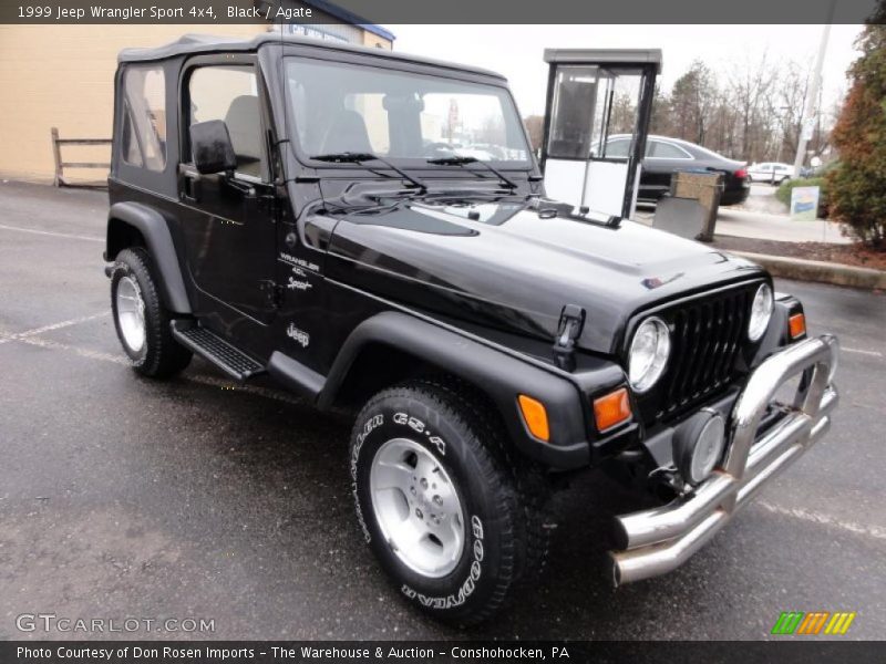 Black / Agate 1999 Jeep Wrangler Sport 4x4