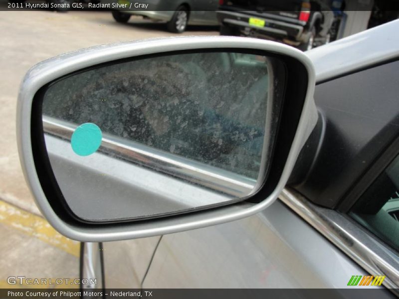 Radiant Silver / Gray 2011 Hyundai Sonata GLS