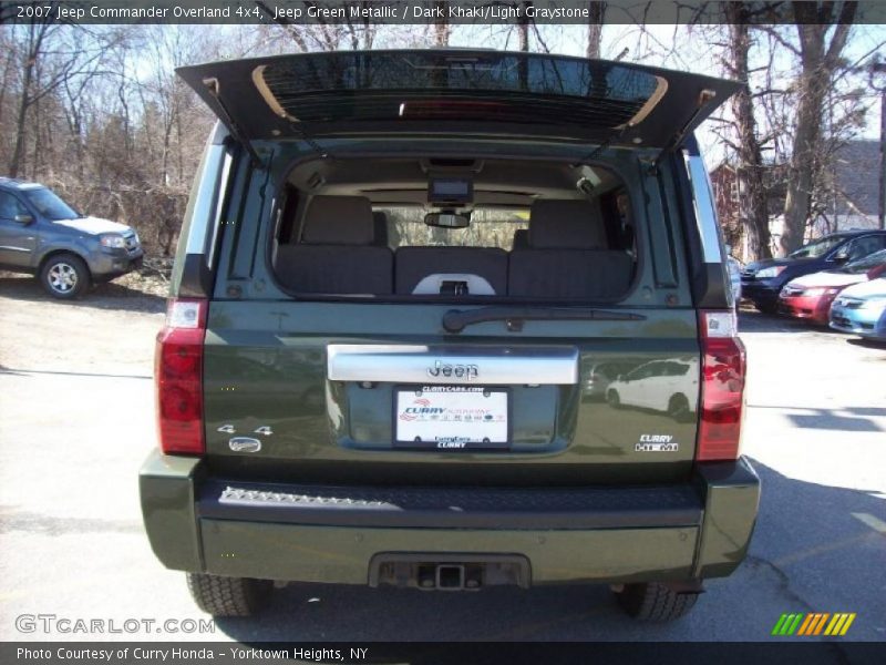 Jeep Green Metallic / Dark Khaki/Light Graystone 2007 Jeep Commander Overland 4x4