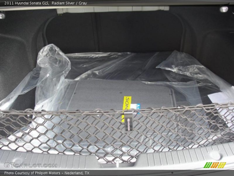 Radiant Silver / Gray 2011 Hyundai Sonata GLS