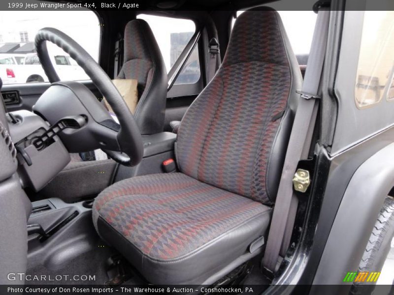  1999 Wrangler Sport 4x4 Agate Interior