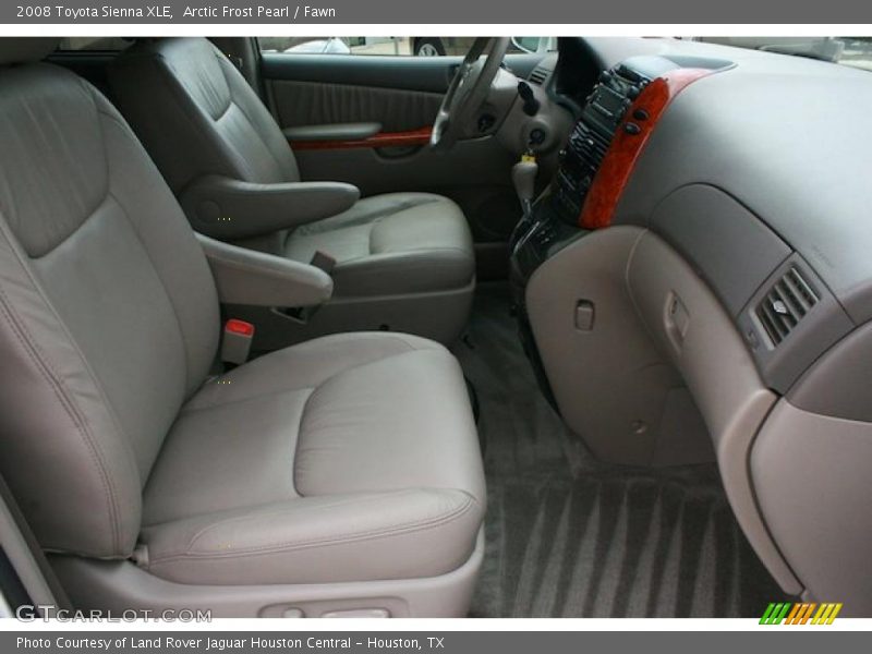Arctic Frost Pearl / Fawn 2008 Toyota Sienna XLE