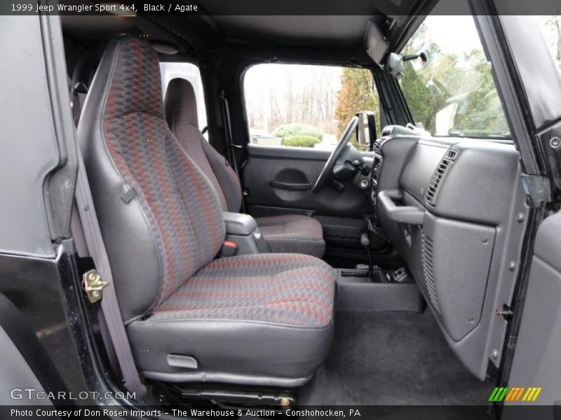  1999 Wrangler Sport 4x4 Agate Interior
