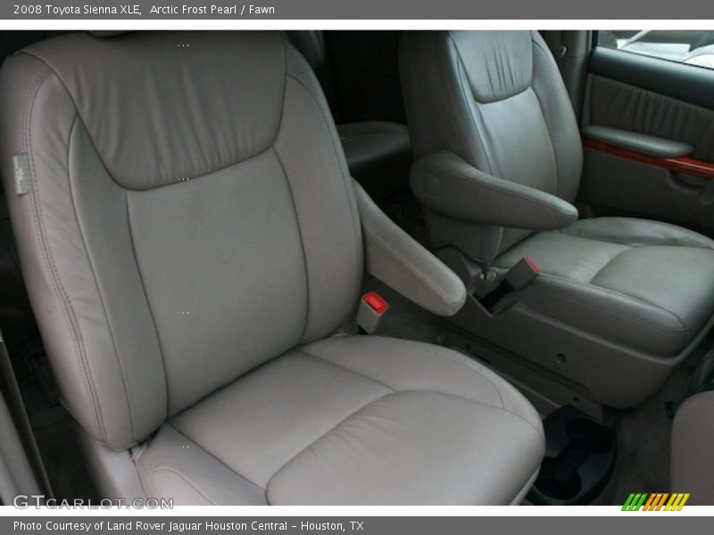 Arctic Frost Pearl / Fawn 2008 Toyota Sienna XLE