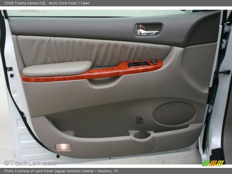 Arctic Frost Pearl / Fawn 2008 Toyota Sienna XLE