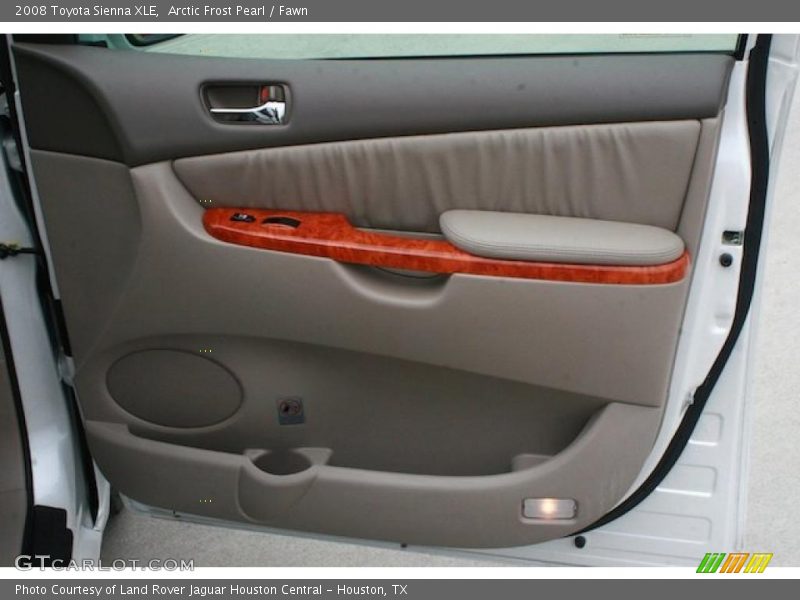 Arctic Frost Pearl / Fawn 2008 Toyota Sienna XLE