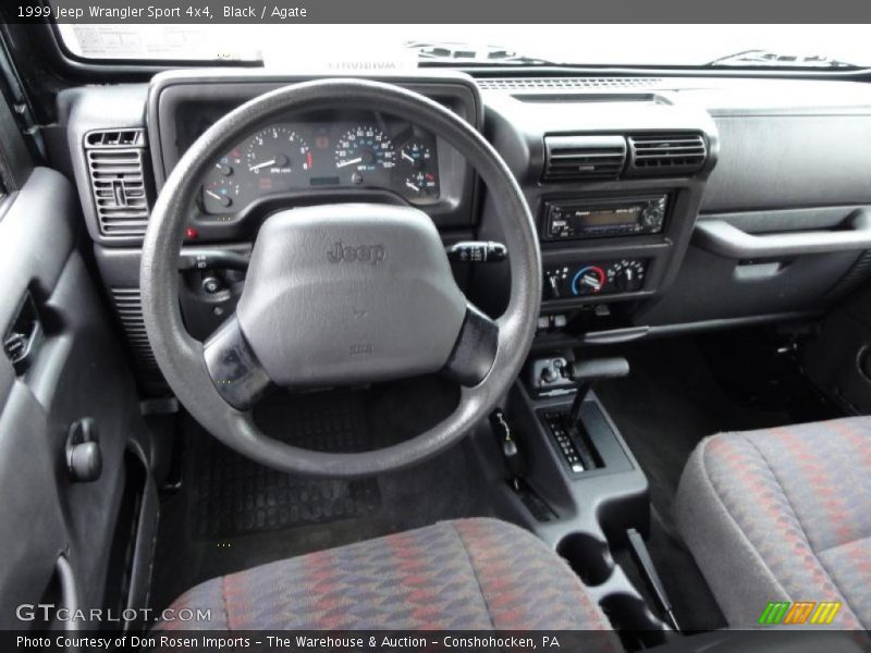 Dashboard of 1999 Wrangler Sport 4x4