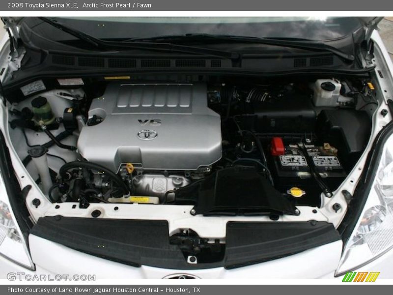 Arctic Frost Pearl / Fawn 2008 Toyota Sienna XLE