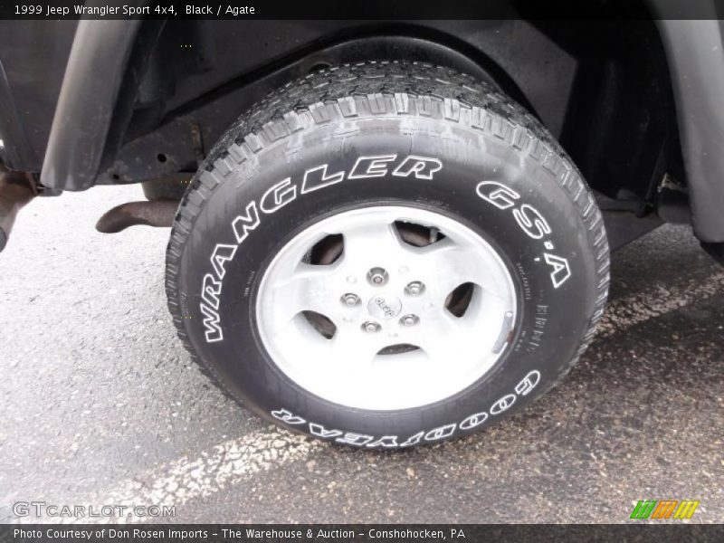 Black / Agate 1999 Jeep Wrangler Sport 4x4
