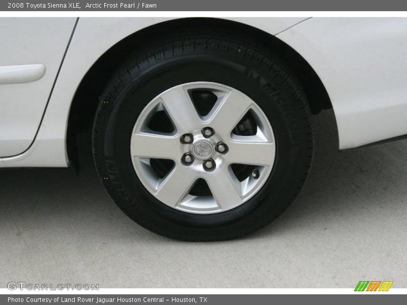 Arctic Frost Pearl / Fawn 2008 Toyota Sienna XLE