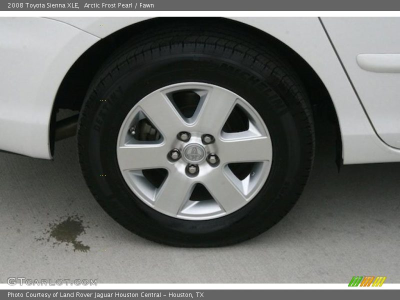 Arctic Frost Pearl / Fawn 2008 Toyota Sienna XLE