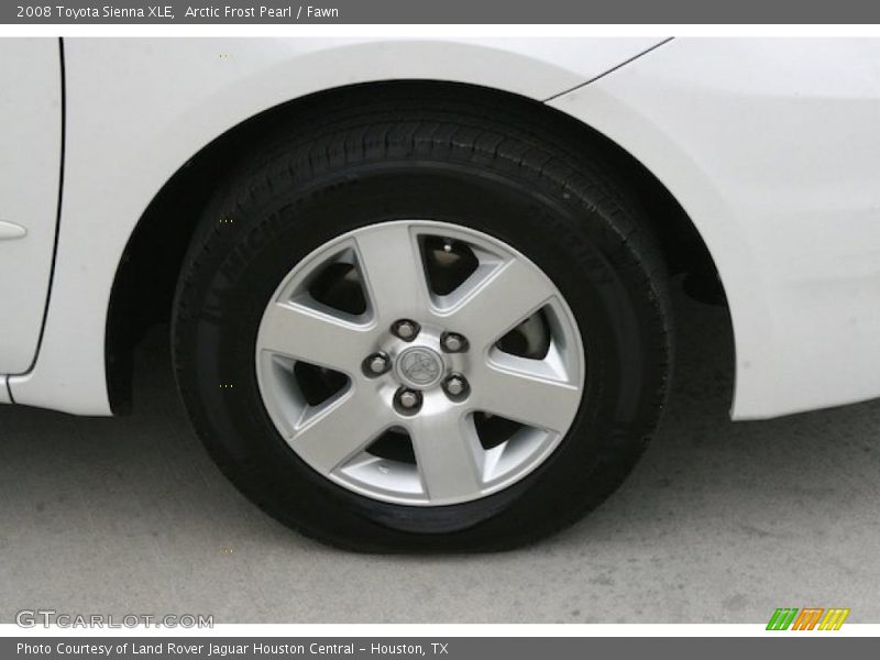Arctic Frost Pearl / Fawn 2008 Toyota Sienna XLE