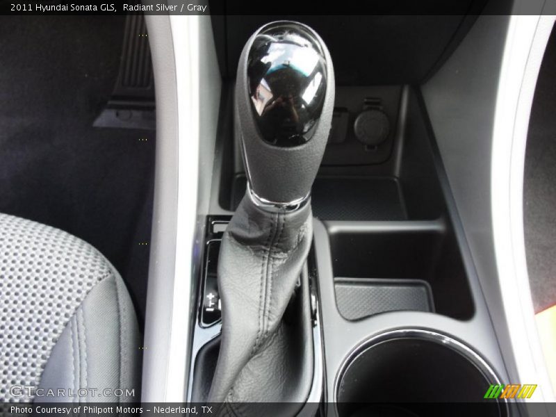 Radiant Silver / Gray 2011 Hyundai Sonata GLS