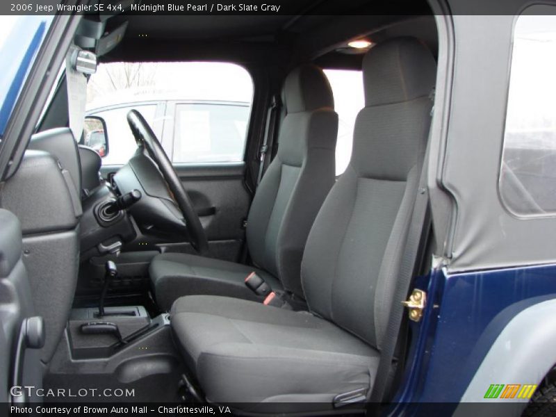Midnight Blue Pearl / Dark Slate Gray 2006 Jeep Wrangler SE 4x4