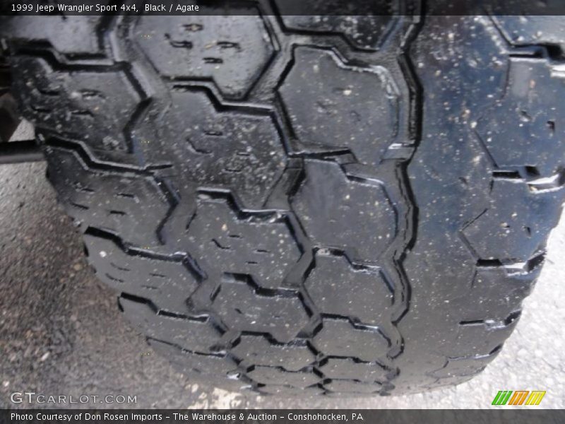 Black / Agate 1999 Jeep Wrangler Sport 4x4