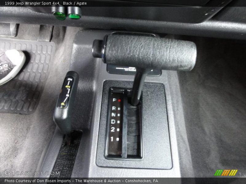  1999 Wrangler Sport 4x4 3 Speed Automatic Shifter