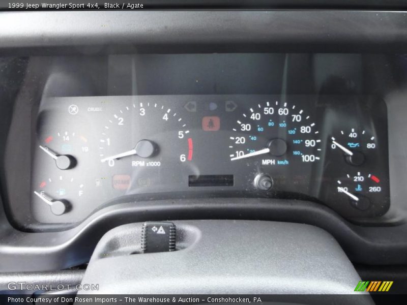  1999 Wrangler Sport 4x4 Sport 4x4 Gauges