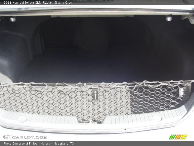 Radiant Silver / Gray 2011 Hyundai Sonata GLS