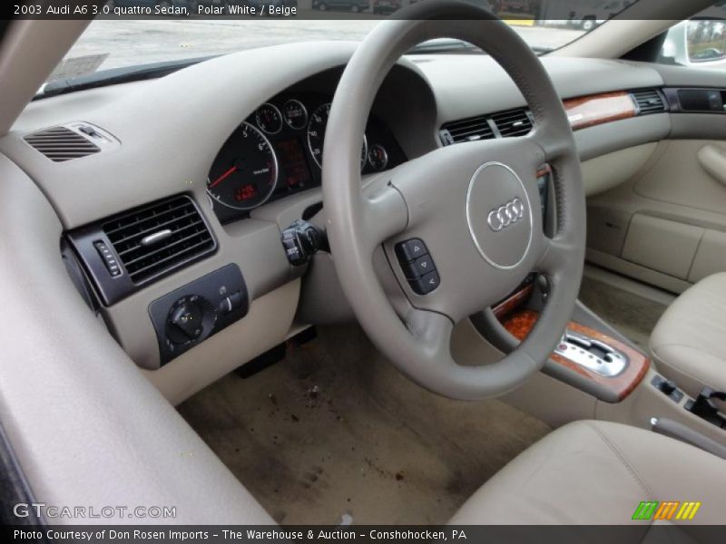  2003 A6 3.0 quattro Sedan Steering Wheel