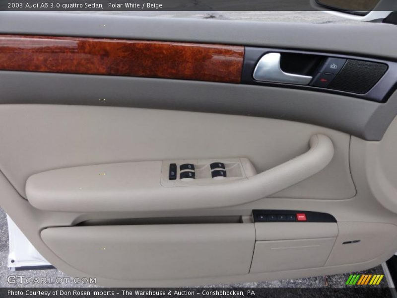 Door Panel of 2003 A6 3.0 quattro Sedan