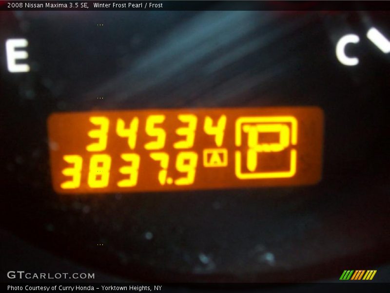 Winter Frost Pearl / Frost 2008 Nissan Maxima 3.5 SE