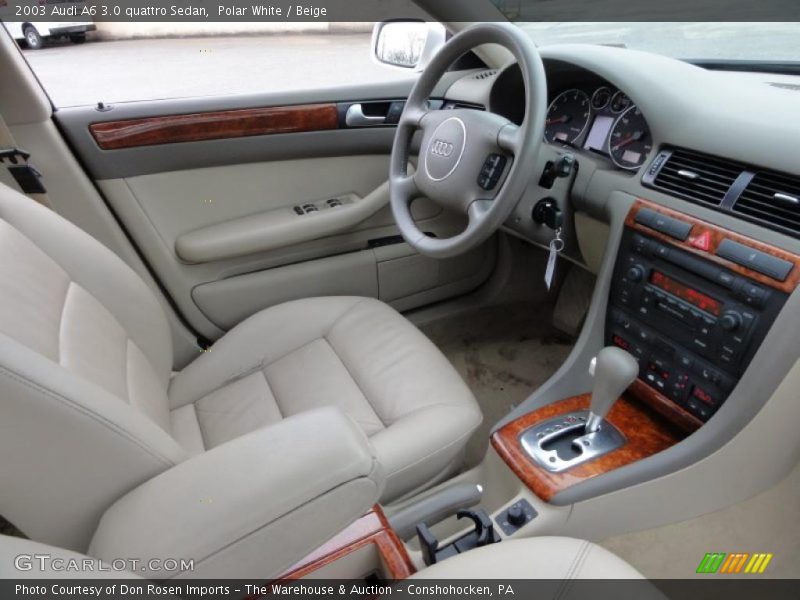Dashboard of 2003 A6 3.0 quattro Sedan