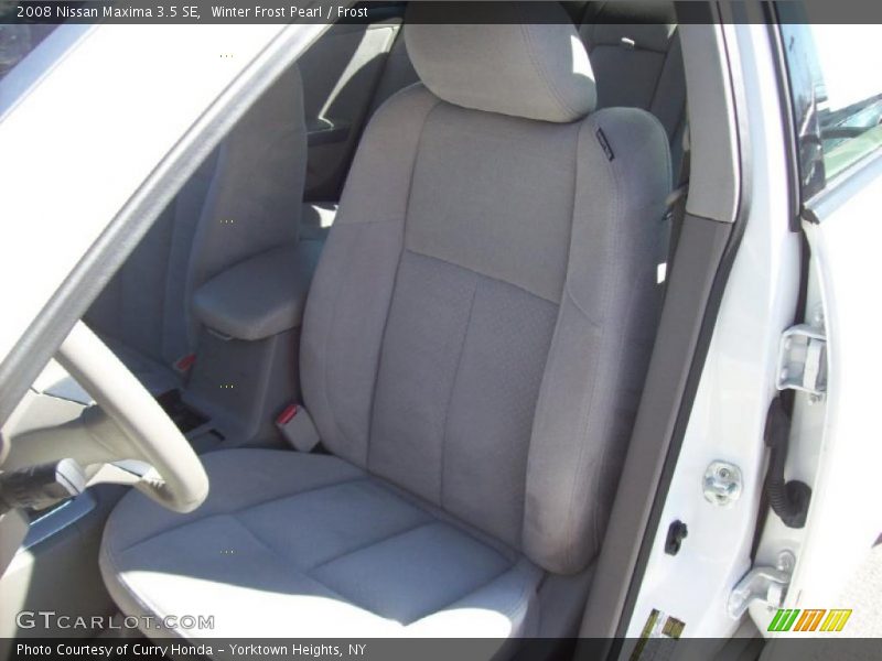 Winter Frost Pearl / Frost 2008 Nissan Maxima 3.5 SE