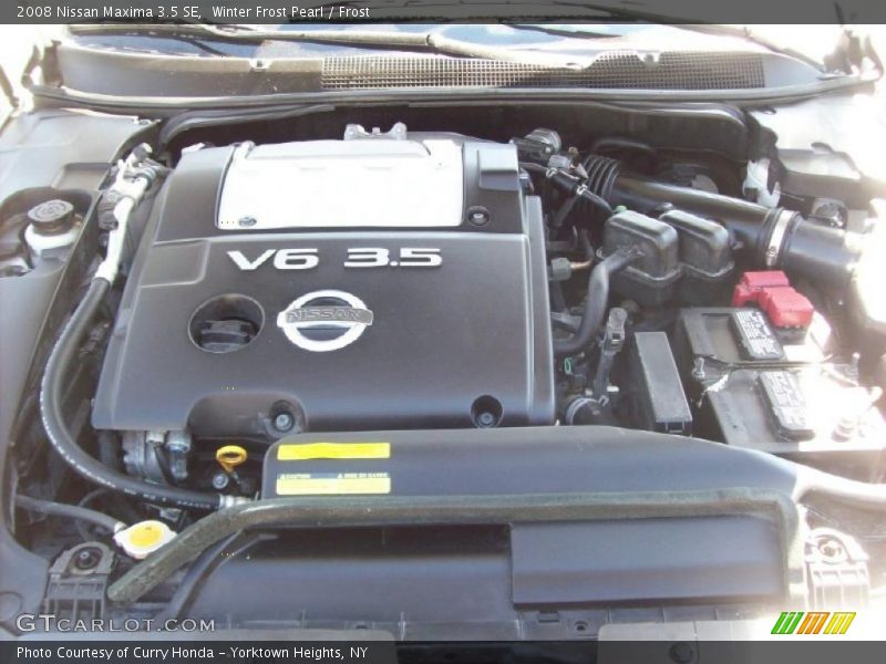 Winter Frost Pearl / Frost 2008 Nissan Maxima 3.5 SE