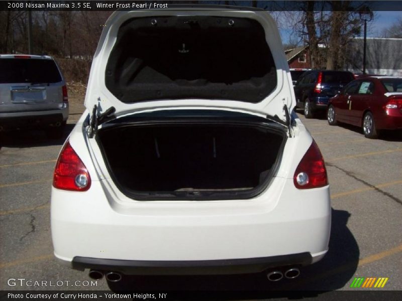 Winter Frost Pearl / Frost 2008 Nissan Maxima 3.5 SE
