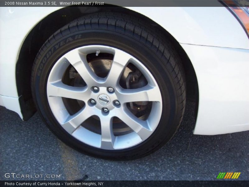 Winter Frost Pearl / Frost 2008 Nissan Maxima 3.5 SE