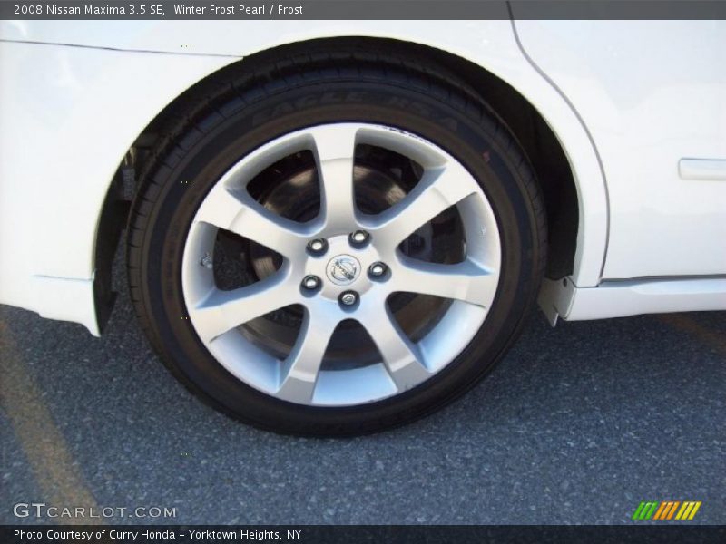 Winter Frost Pearl / Frost 2008 Nissan Maxima 3.5 SE