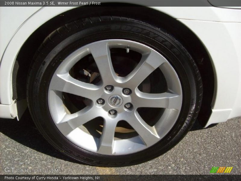 Winter Frost Pearl / Frost 2008 Nissan Maxima 3.5 SE