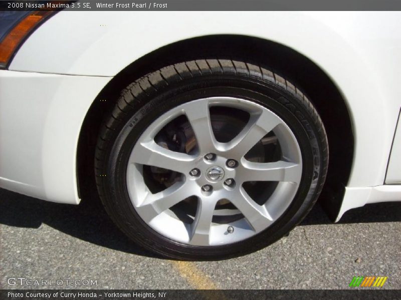 Winter Frost Pearl / Frost 2008 Nissan Maxima 3.5 SE