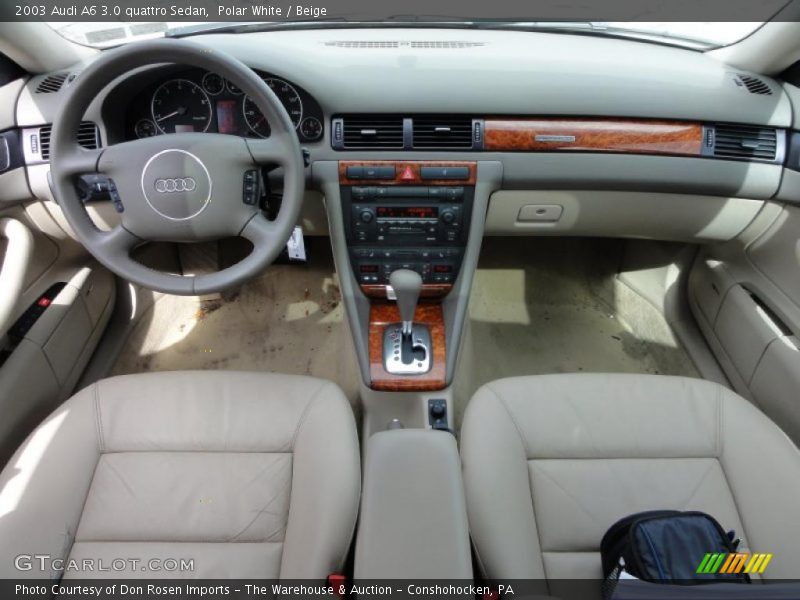 Dashboard of 2003 A6 3.0 quattro Sedan