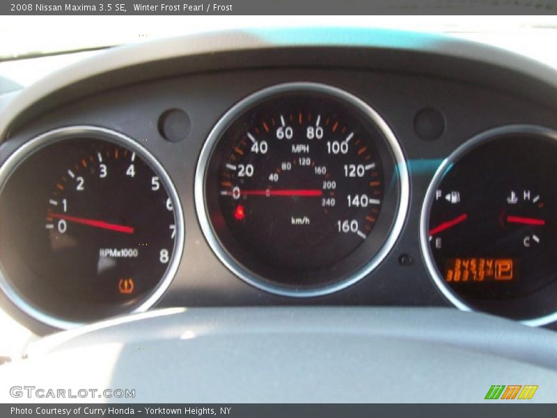 Winter Frost Pearl / Frost 2008 Nissan Maxima 3.5 SE