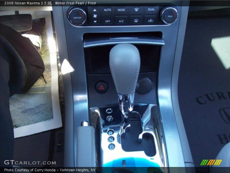 Winter Frost Pearl / Frost 2008 Nissan Maxima 3.5 SE