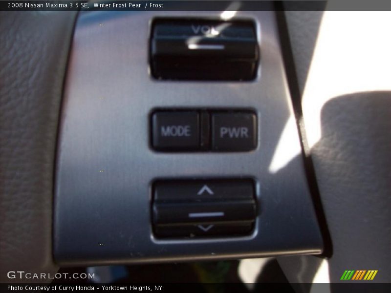 Winter Frost Pearl / Frost 2008 Nissan Maxima 3.5 SE