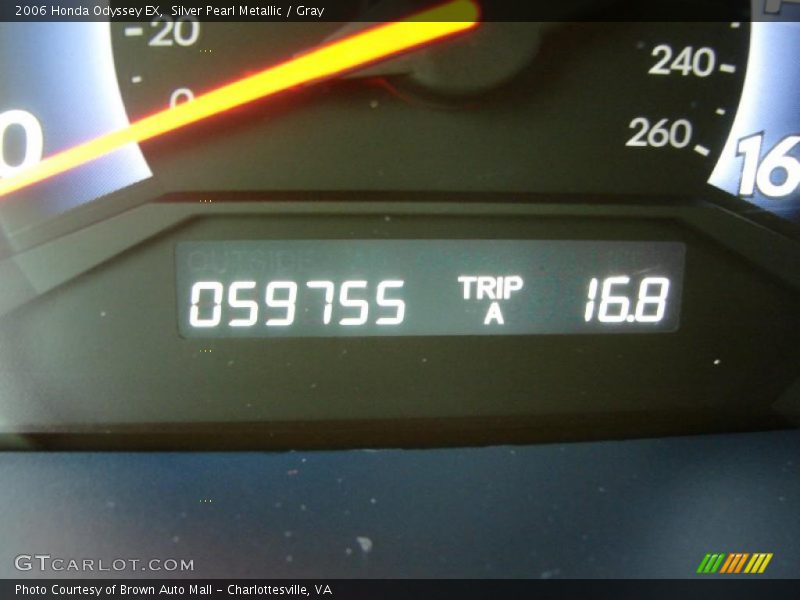 Silver Pearl Metallic / Gray 2006 Honda Odyssey EX