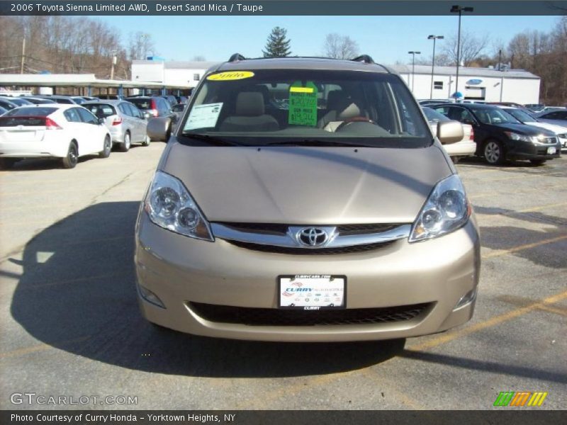 Desert Sand Mica / Taupe 2006 Toyota Sienna Limited AWD