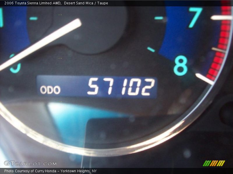 Desert Sand Mica / Taupe 2006 Toyota Sienna Limited AWD