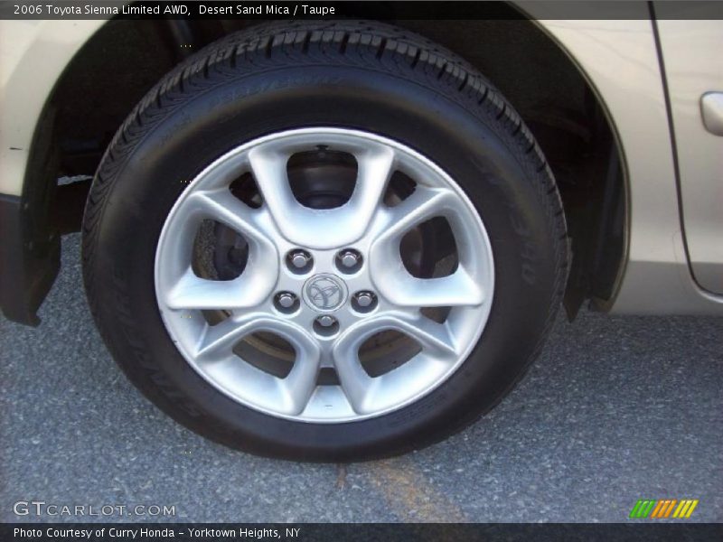 Desert Sand Mica / Taupe 2006 Toyota Sienna Limited AWD