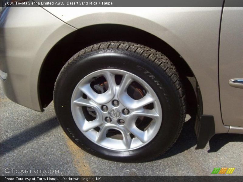 Desert Sand Mica / Taupe 2006 Toyota Sienna Limited AWD