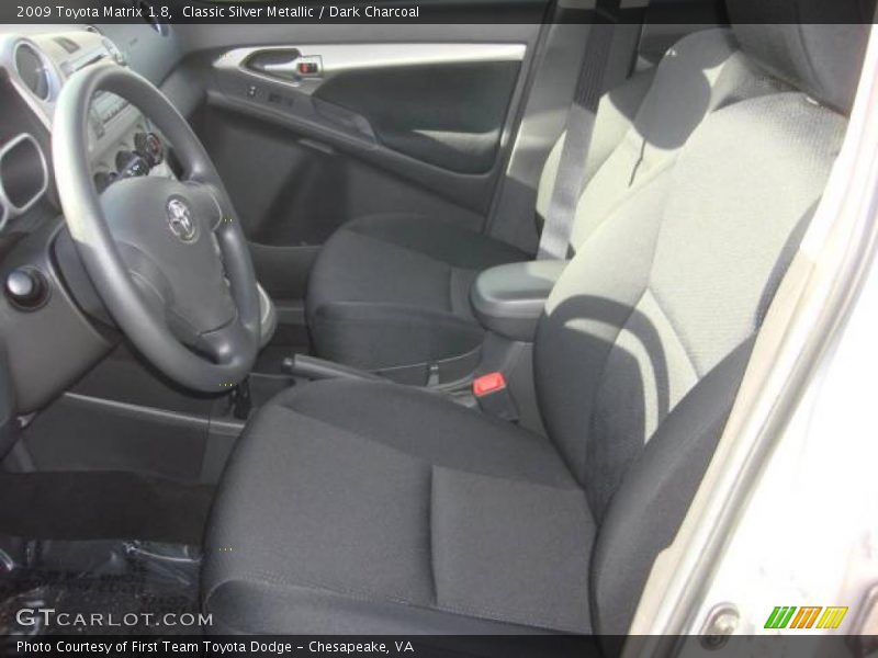 Classic Silver Metallic / Dark Charcoal 2009 Toyota Matrix 1.8