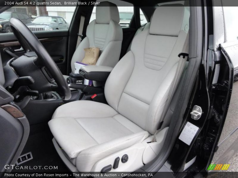  2004 S4 4.2 quattro Sedan Silver Interior