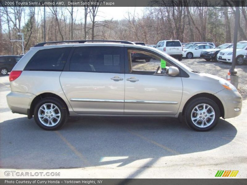 Desert Sand Mica / Taupe 2006 Toyota Sienna Limited AWD
