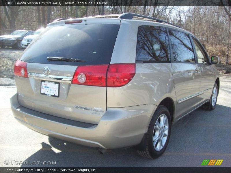 Desert Sand Mica / Taupe 2006 Toyota Sienna Limited AWD