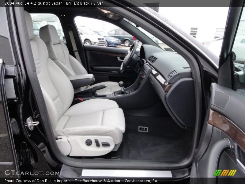  2004 S4 4.2 quattro Sedan Silver Interior